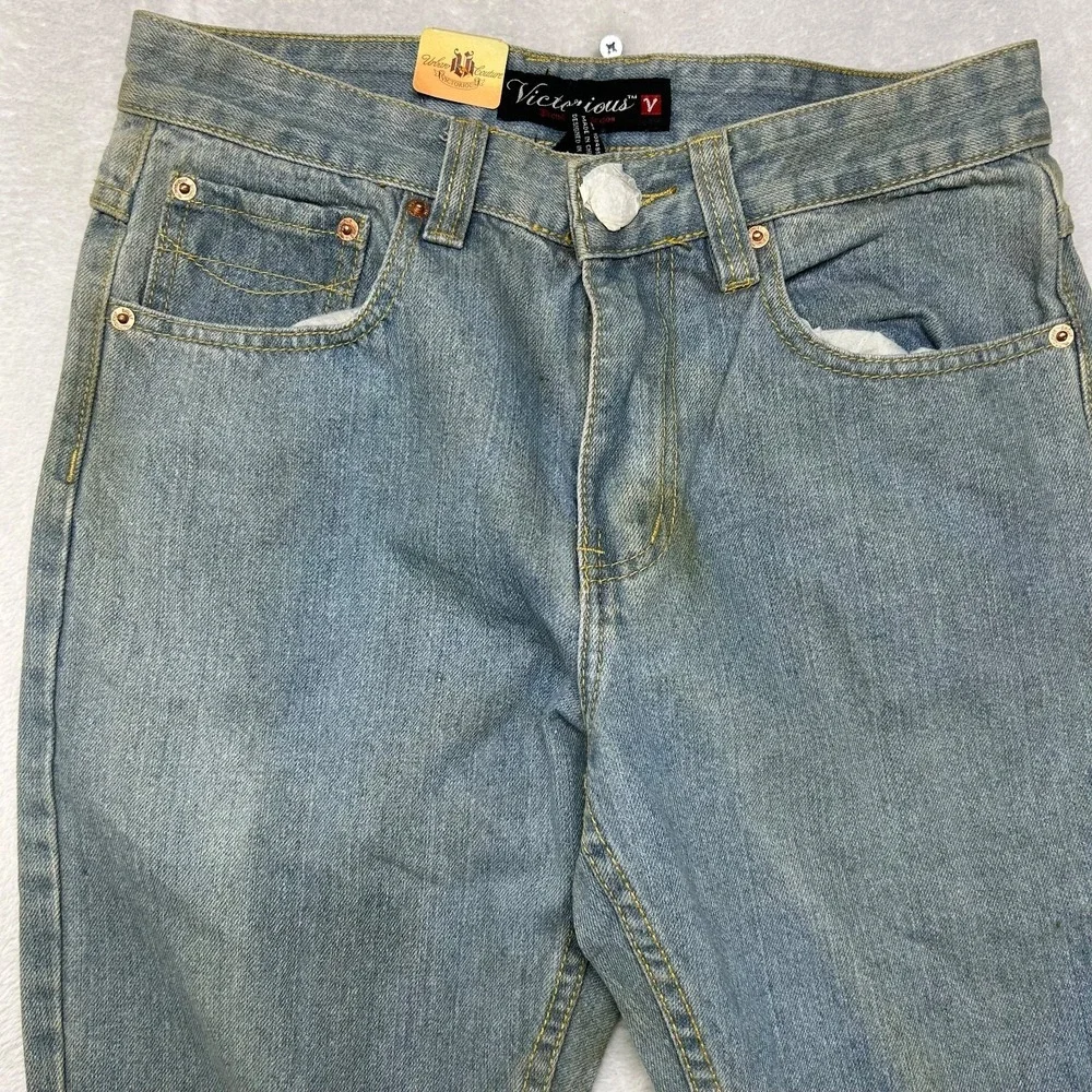 Victorious 105 Straight Fit Jeans‎ Men's Blue Denim Mid Rise Classic - 30X35 NWT